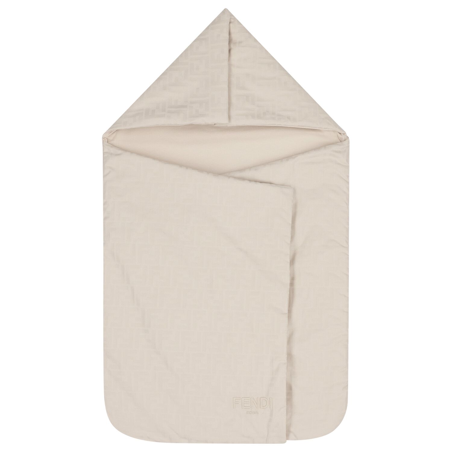 Beige Logo Baby Nest, 1, hi-res