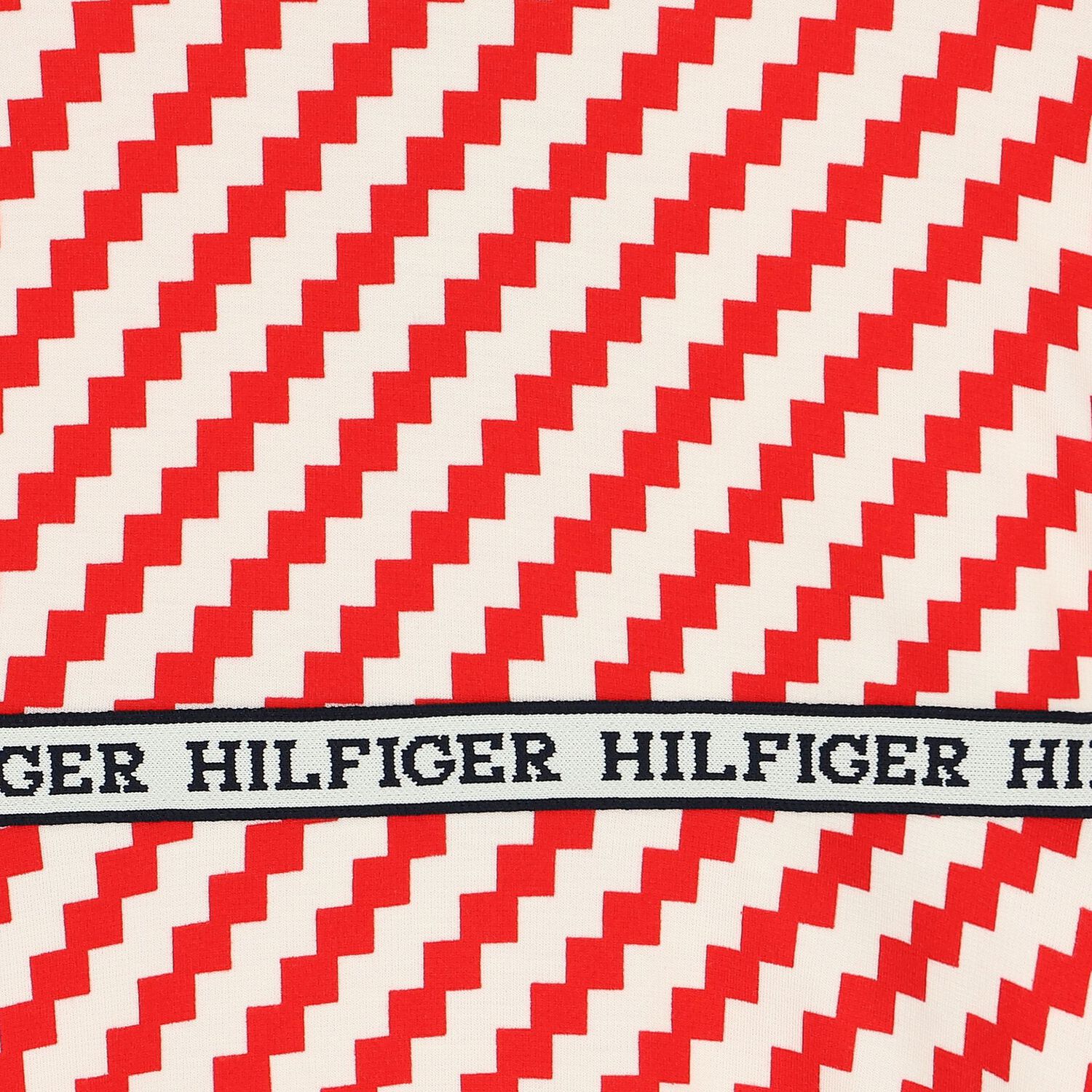 Girls Ivory & Red Logo Dress, 1, hi-res