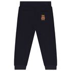 Younger Boys Blue Joggers Set, 1, hi-res