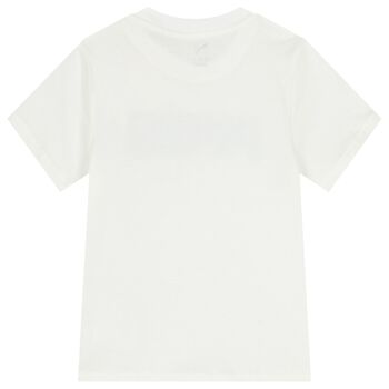 Boys White Logo T-Shirt