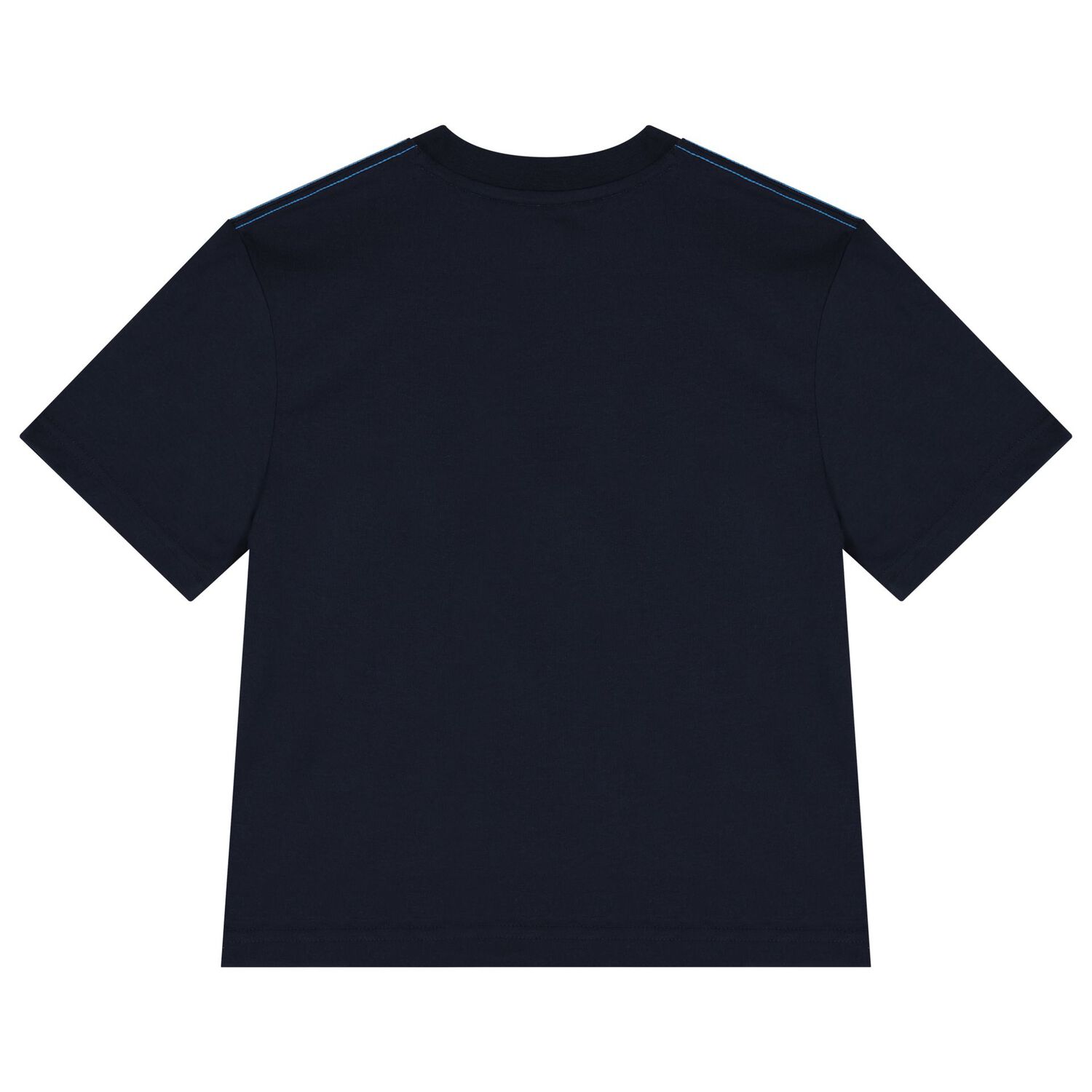 Boys Navy Blue Logo T-Shirt, 2, hi-res image number null