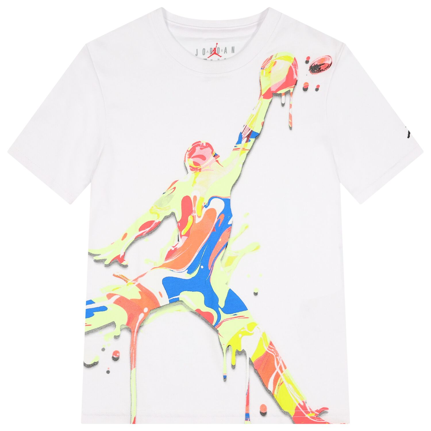 Boys White Jordan T-Shirt, 1, hi-res