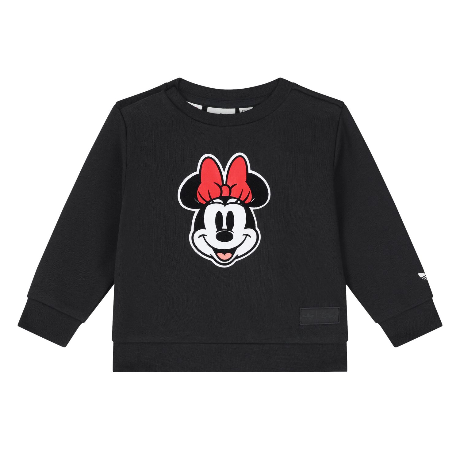 Younger Girls Black Minnie Mouse Tracksuit, 1, hi-res