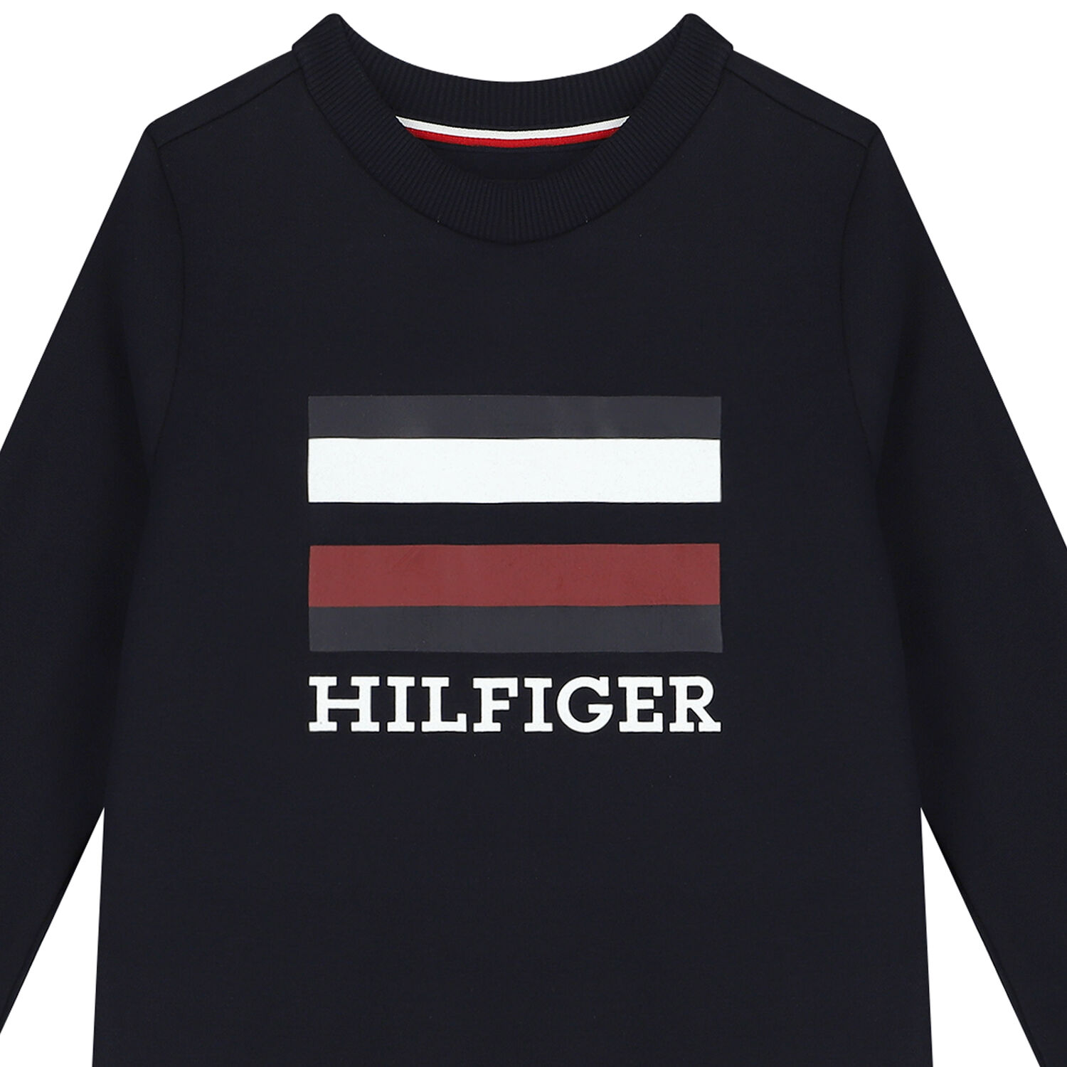 Boys Navy Blue Logo Sweat Shirt, 1, hi-res image number null