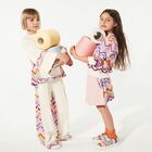 Girls Pink Zig Zag Skirt, 1, hi-res