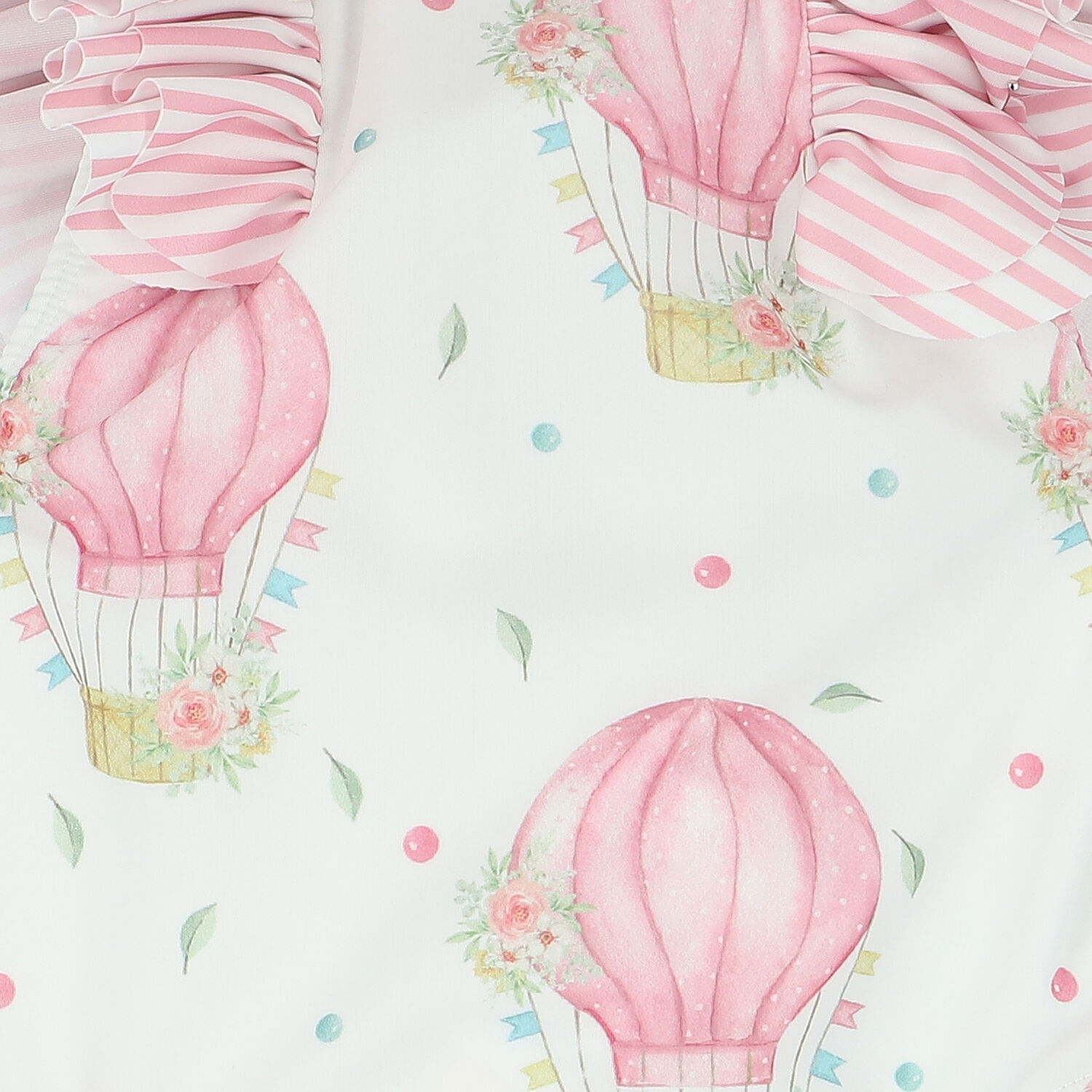 مايوه بنات باللون الأبيض والوردي, 1, hi-res