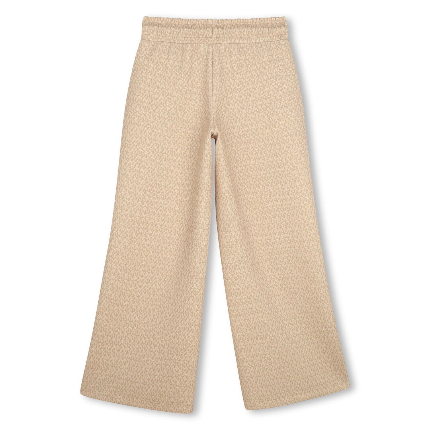 Girls Beige Logo Joggers, 1, hi-res