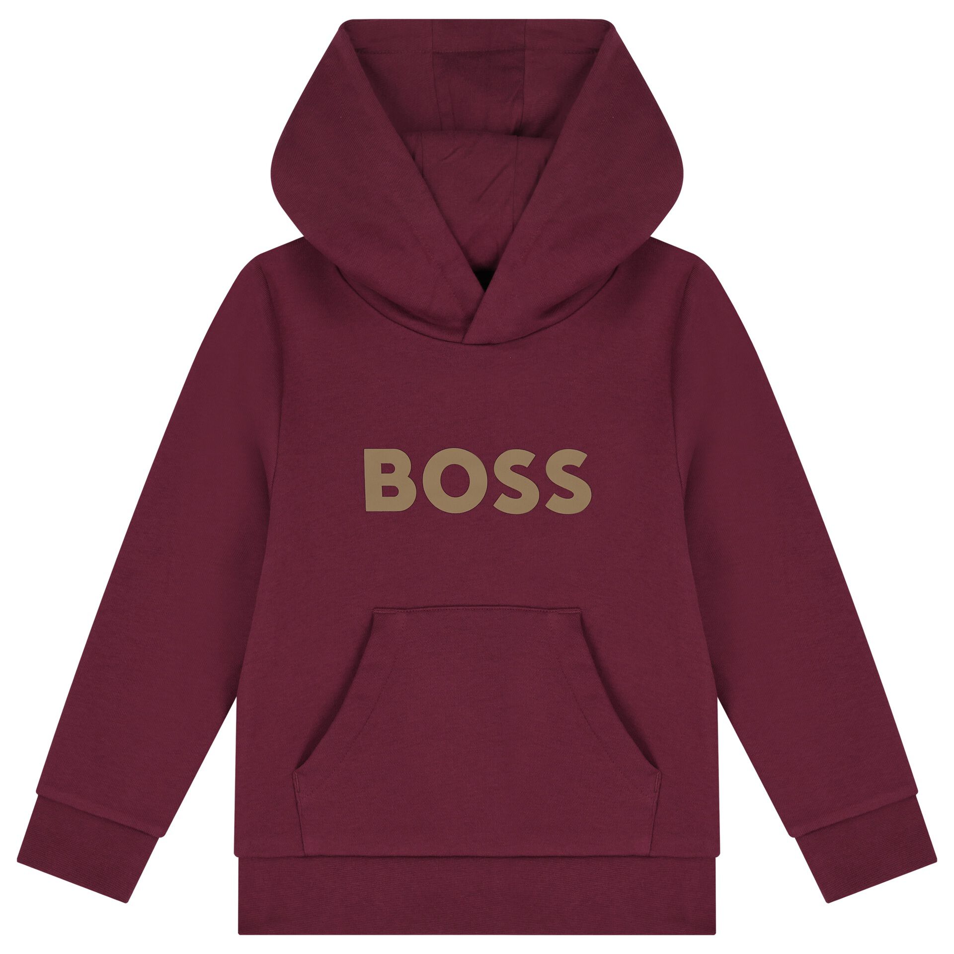 Red boss hoodie cheap