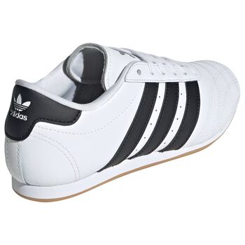 White & Black Logo Taekwondo Lace Trainers