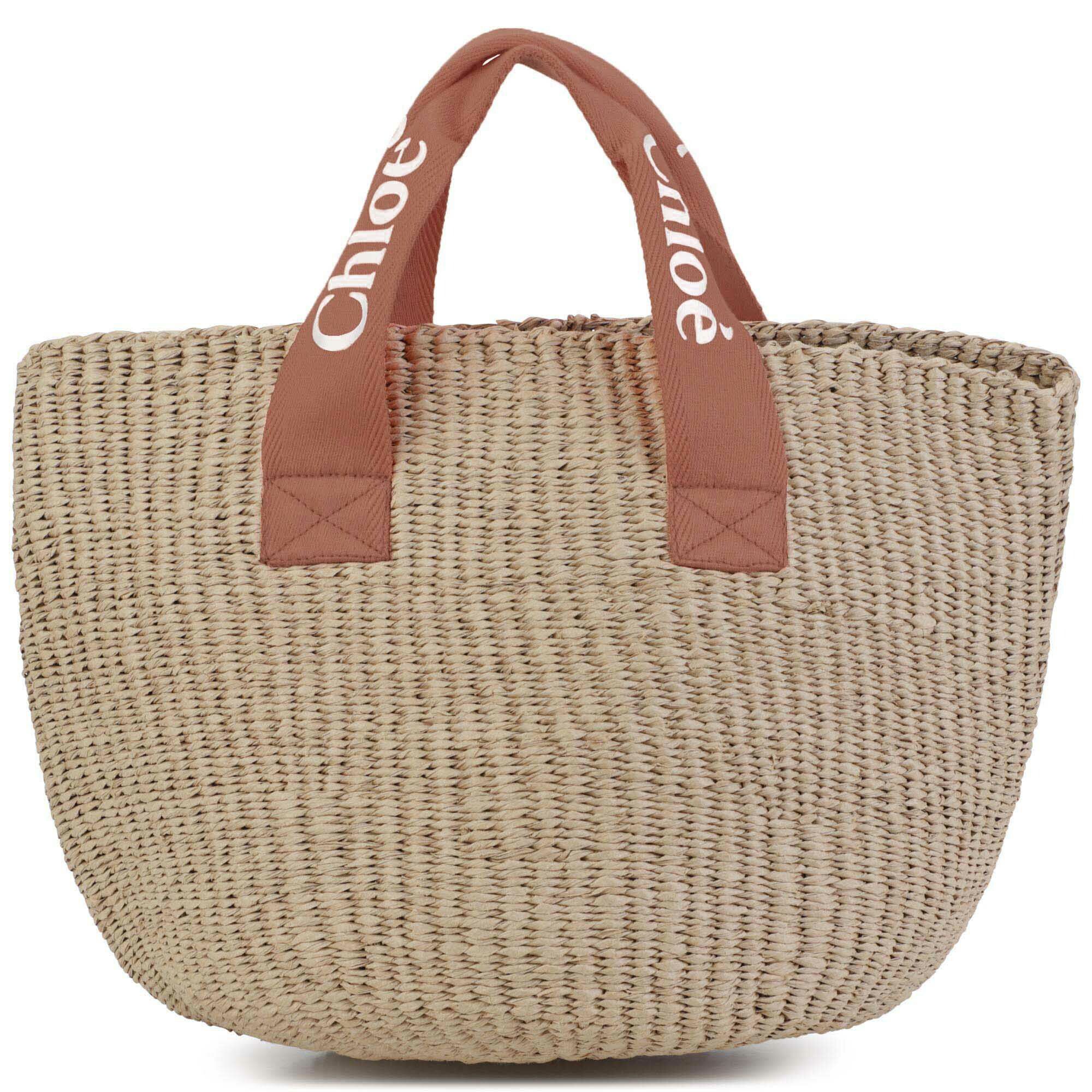 Chloe straw sales bag