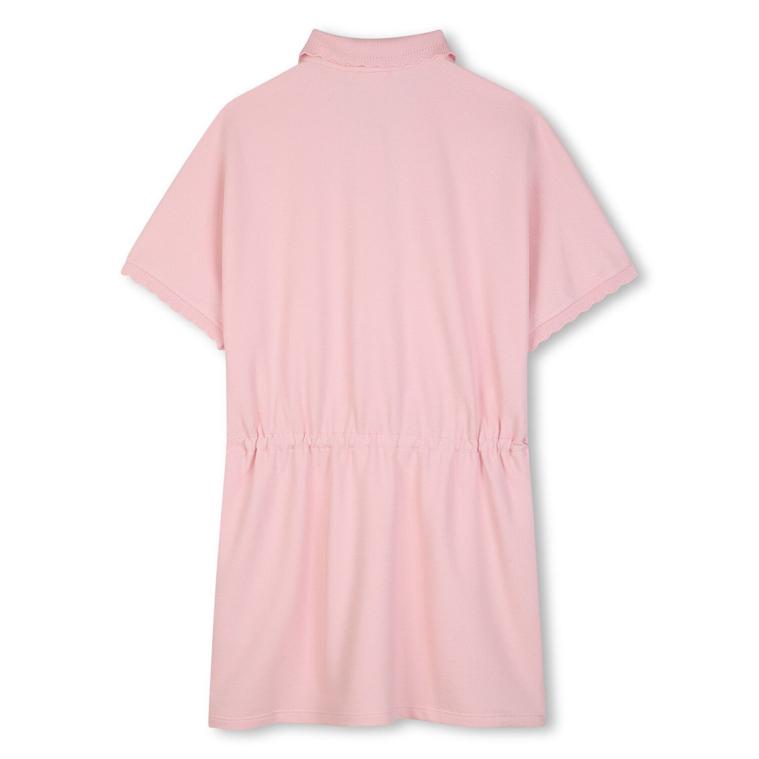 Girls Pink Logo Polo Dress, 1, hi-res