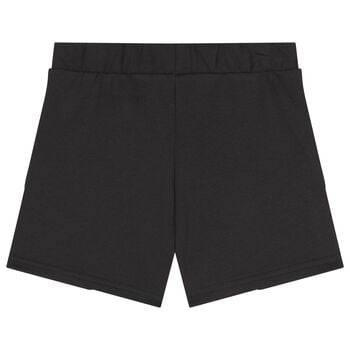 Boys Black Logo Shorts