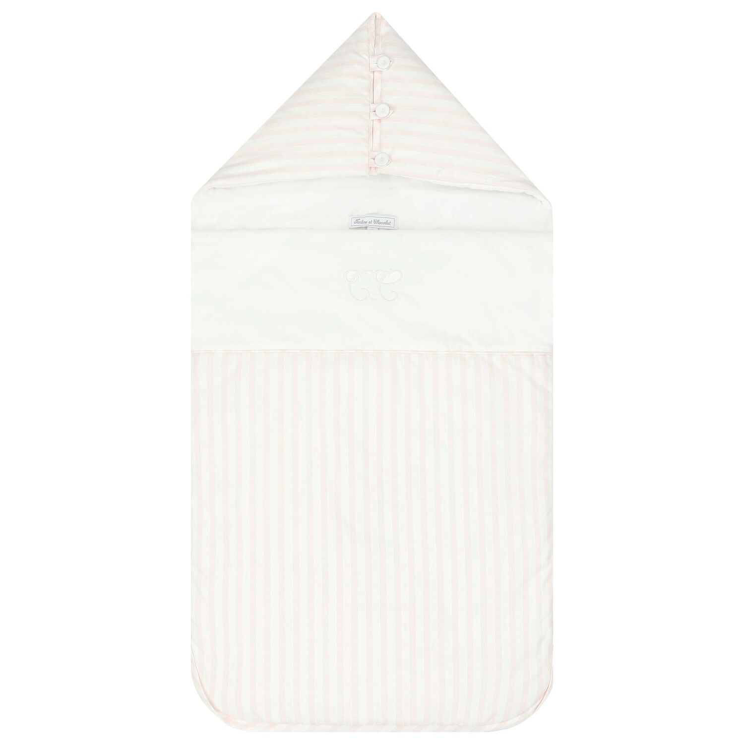Baby Girls Pink Striped Nest, 2, hi-res image number null