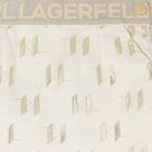 تنورة جاكار باللون العاجي والذهبي للبنات, 1, hi-res