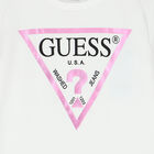 Girls White Logo Sweatshirt, 1, hi-res