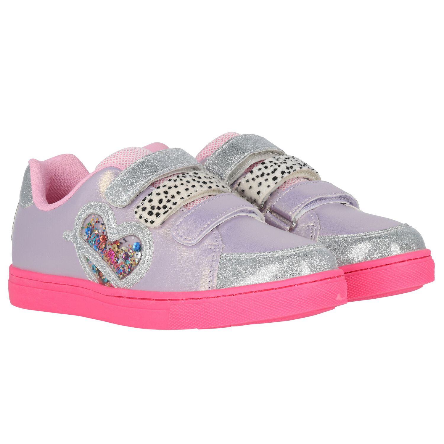 Girls Multi-Coloured Logo Trainers, 1, hi-res image number null