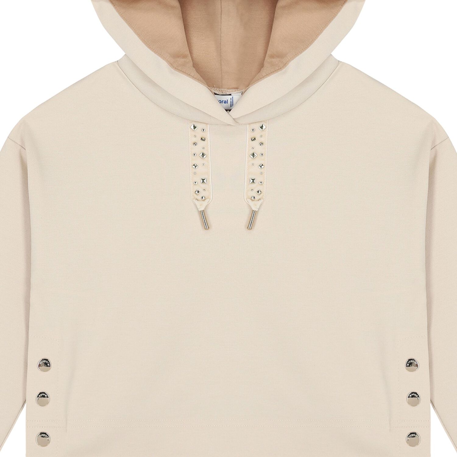 بدلة أولاد رياضية هودي باللون البيج, 1, hi-res image number null