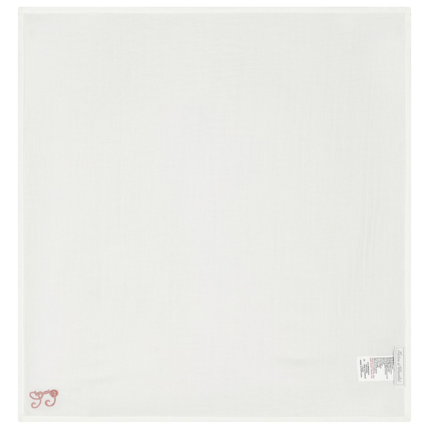 لفائف قماش موسلين باللونين الوردي و الابيض بنقشة تويل دو جوي للفتيات الصغيرات (عبوة من قطعتين), 3, hi-res