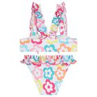 Girls Multi-Coloured Floral Bikini, 1, hi-res