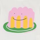 توب بنات بطبعه جيلي بأكمام طويله باللون الابيض , 1, hi-res