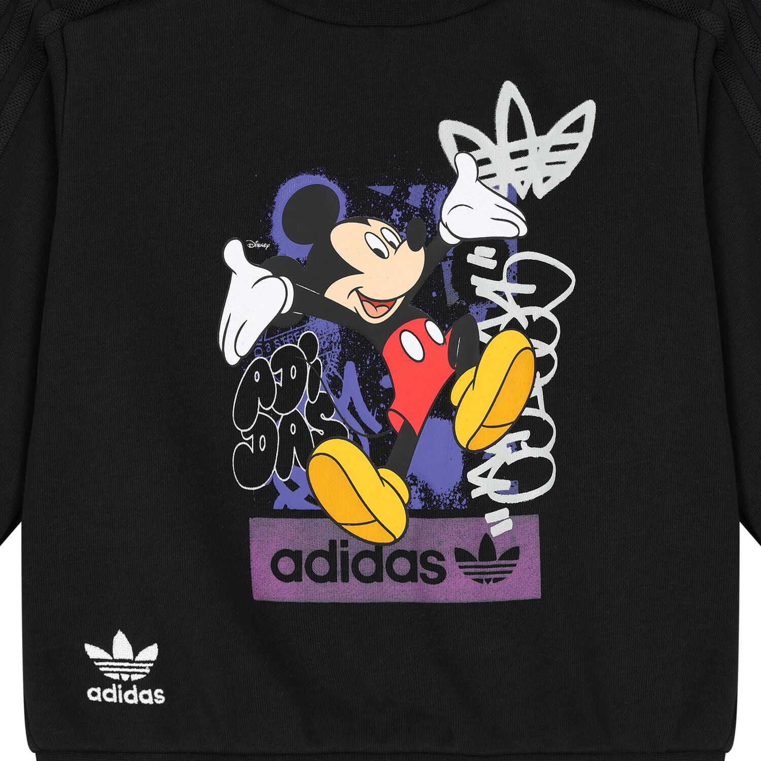 Black Mickey Mouse Logo Tracksuit, 1, hi-res