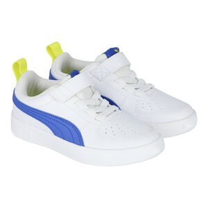 Boys White & Blue Rickie Trainers 
