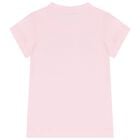 طقم تنوره بنات مزينه بالزهور باللون الوردى والابيض , 1, hi-res