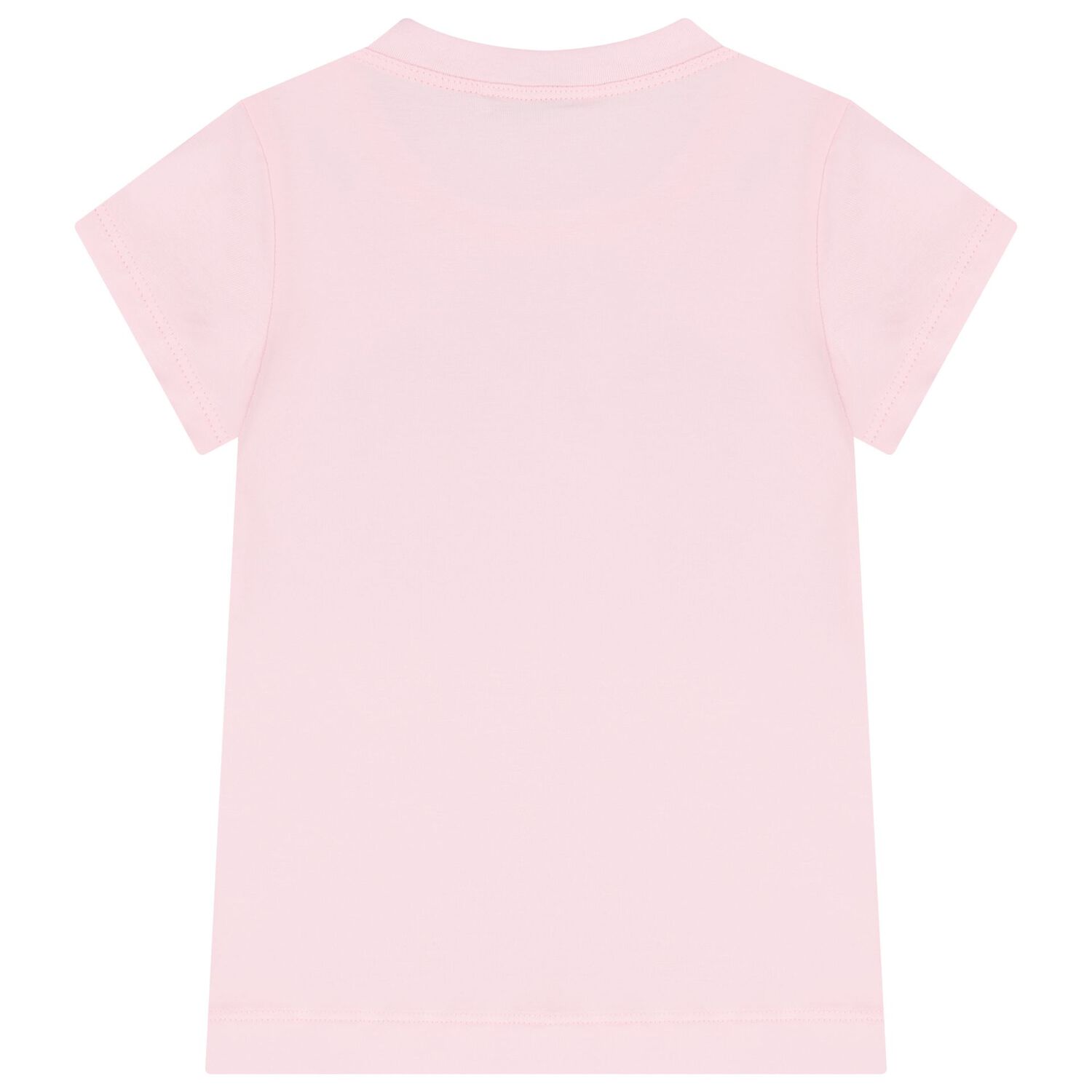 طقم تنوره بنات مزينه بالزهور باللون الوردى والابيض , 1, hi-res