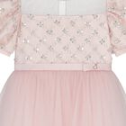 Girls Pink Sequin Tulle Dress, 1, hi-res