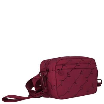 Girls Burgundy Logo Shoulder Bag ( 16CM )