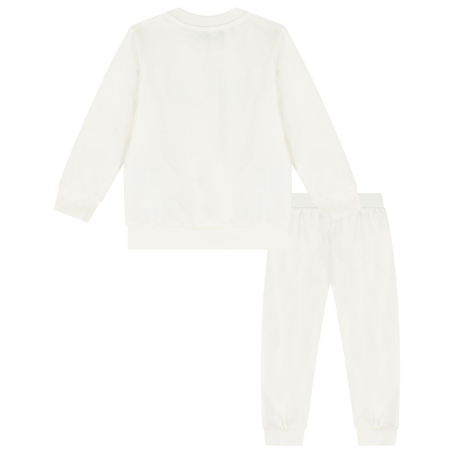 Ivory Teddy Bear Logo Tracksuit, 1, hi-res