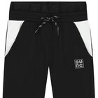Boys Black Logo Joggers, 1, hi-res