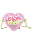 Girls Pink Heart Handbag, 1, hi-res