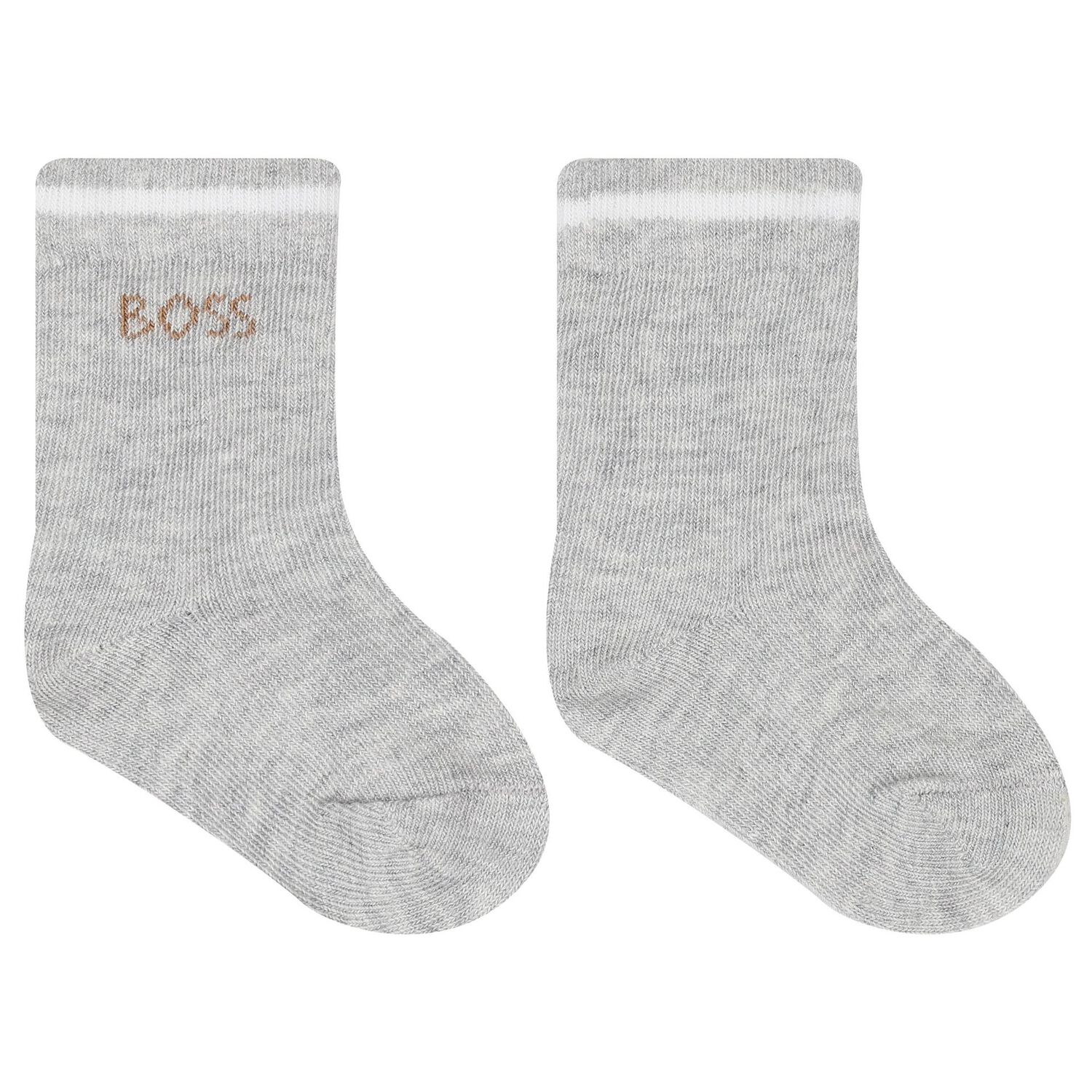 Baby Boys White, Beige & Grey Socks ( 3-Pack ), 1, hi-res image number null