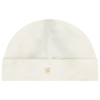 Ivory Logo Baby Hat