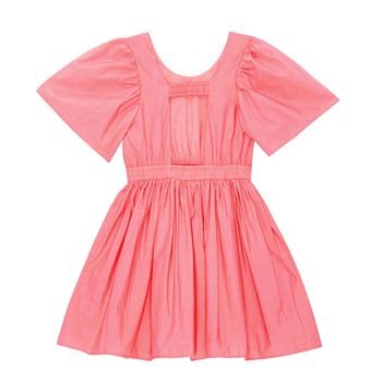 Girls Pink Flared Cally Dress