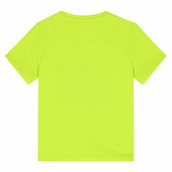 Boys Neon Green Turtle T-Shirt