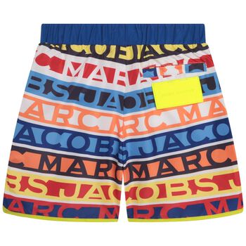 Boys Multicolour Logo Swim Shorts