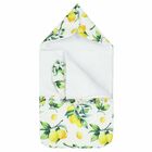 Baby Girls White Lemon Baby Nest, 1, hi-res