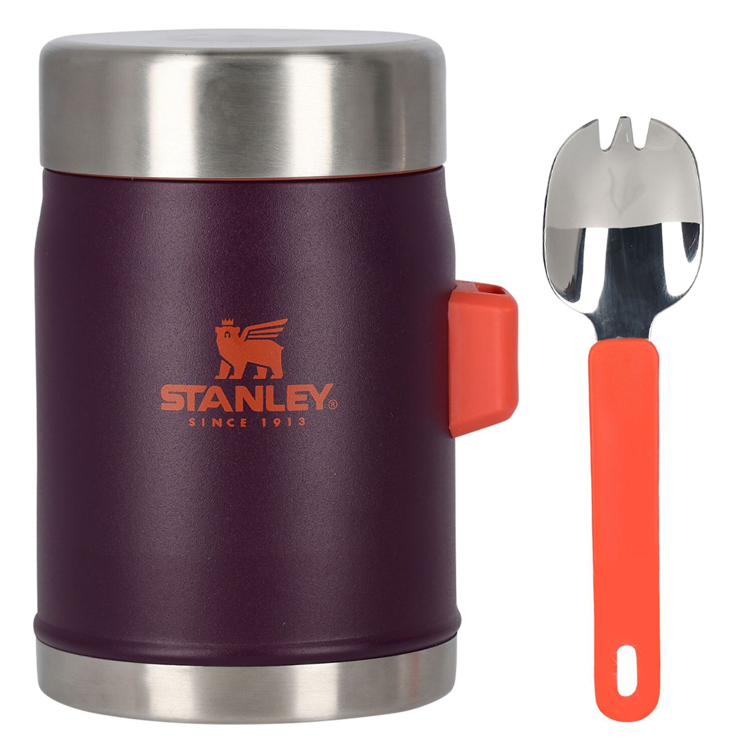 Purple Classic Legendary Food Jar & Spork, 1, hi-res image number null