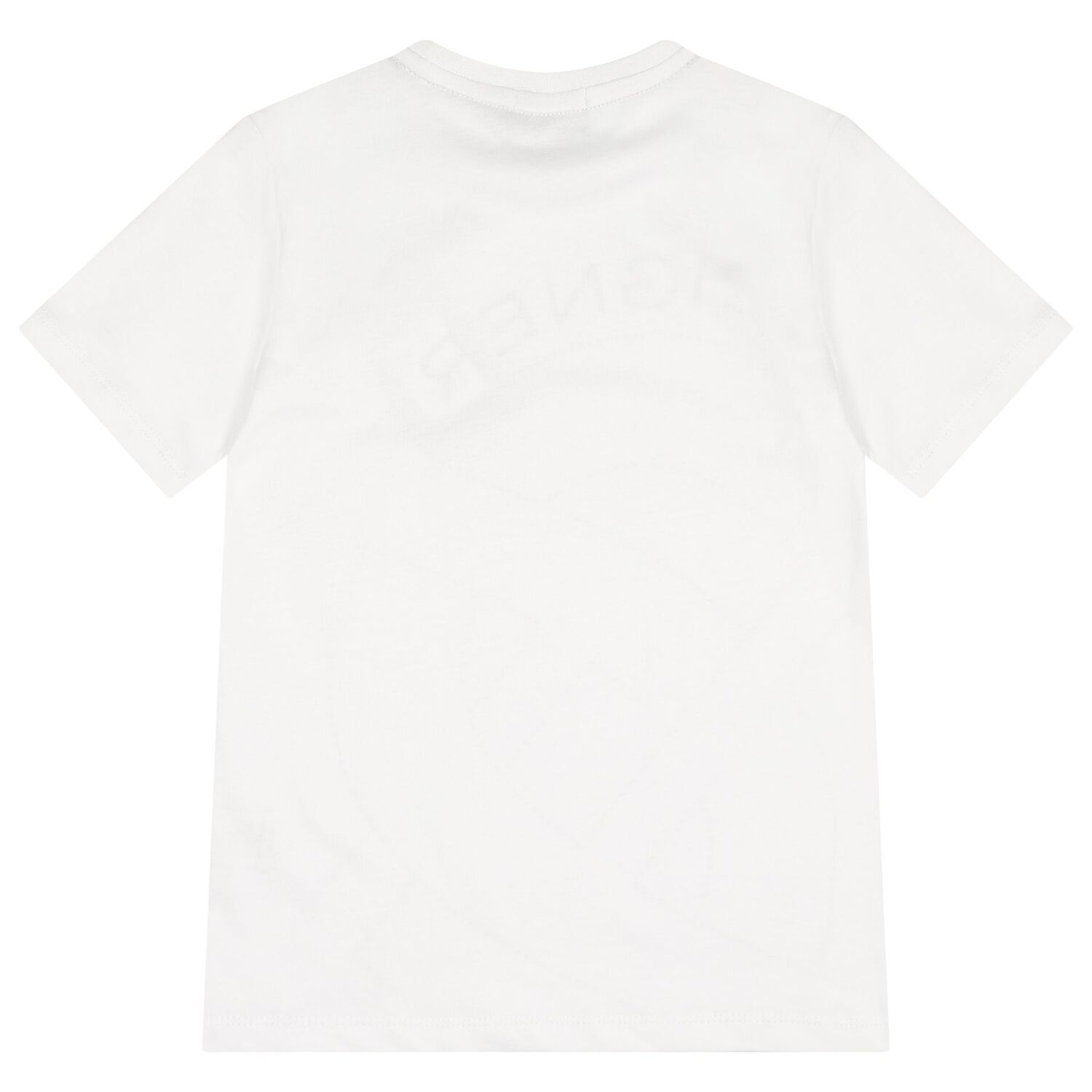 Boys White Logo T-Shirt, 1, hi-res