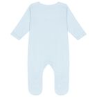 Blue Crown Babygrow, 1, hi-res