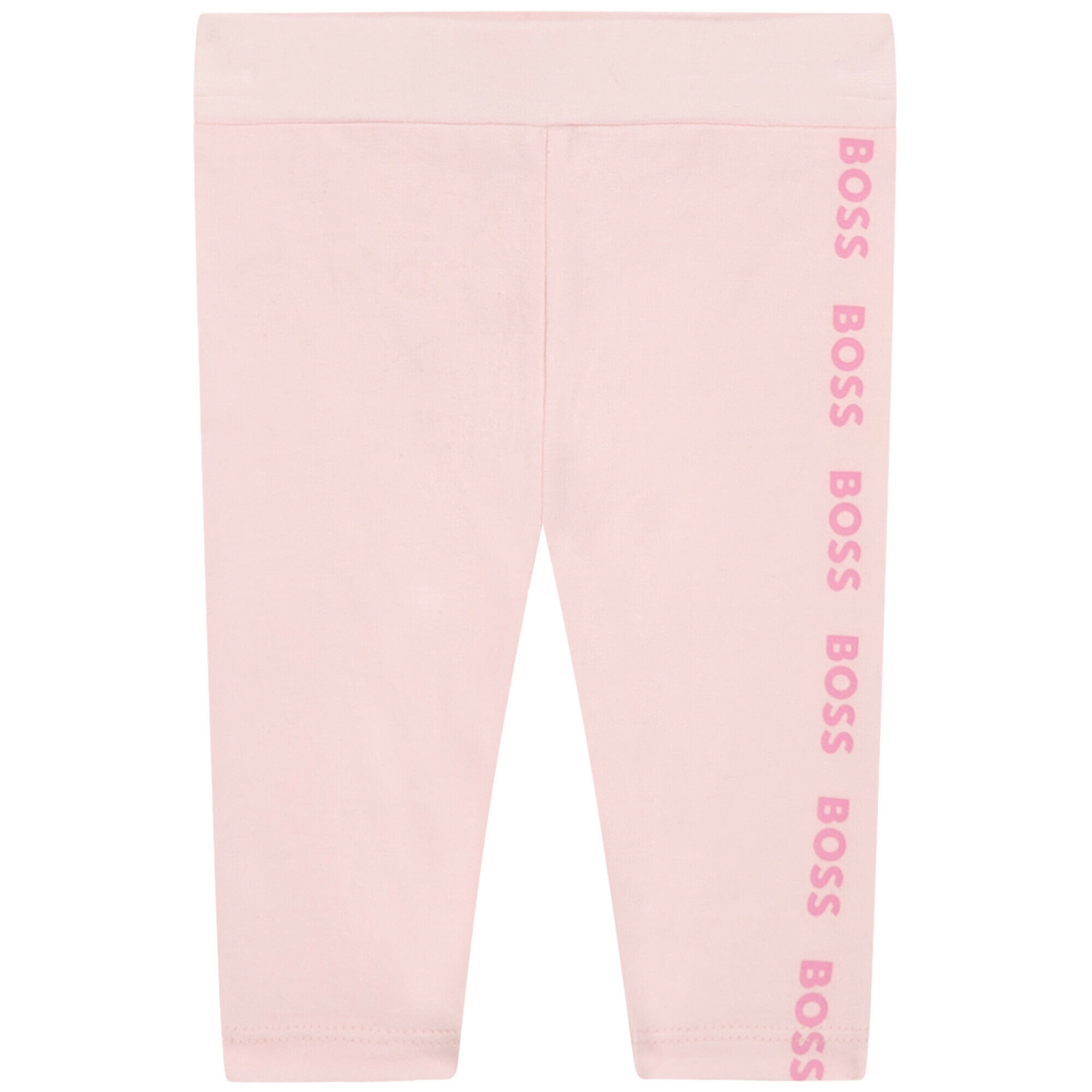 BOSS Younger Girls Pink Logo Leggings Junior Couture Bahrain