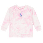 Baby Girls Pink Logo Tie Dye Tracksuit, 1, hi-res