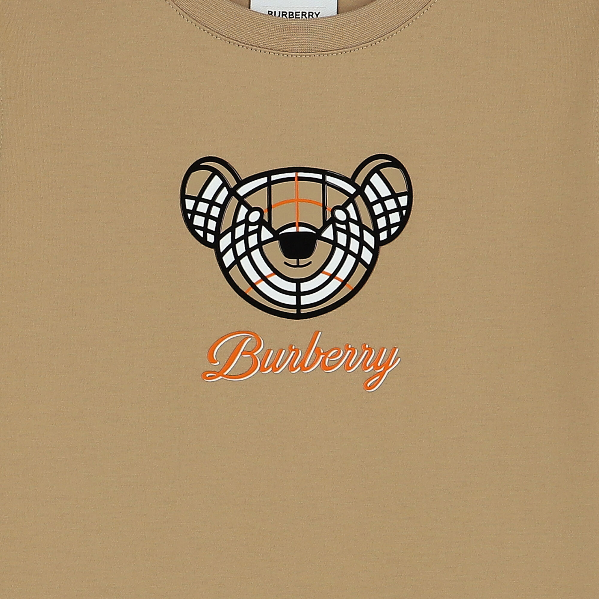 ★BURBERRY★大人の方も Thomas Bear ロゴTシャツ (Beige) トーマスベア・コットンTシャツ (ホワイト) | Burberry®公式サイト