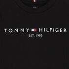 توب بأكمام بالشعار باللون الأسود, 4, hi-res