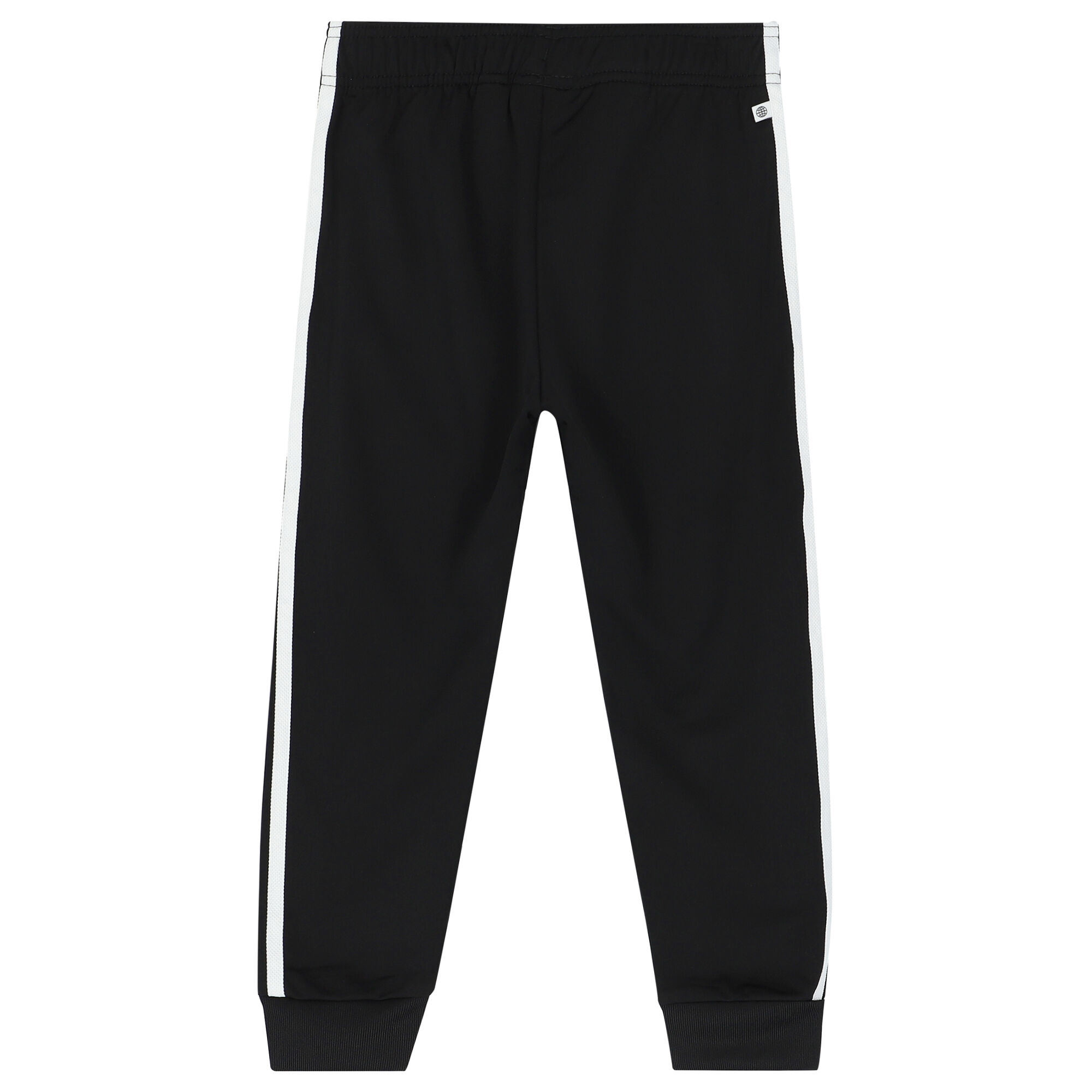 Adidas originals joggers slim fit with logo embroidery deals black