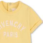 Younger Boys Yellow Logo T-Shirt, 2, hi-res