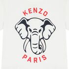 Boys White Elephant Logo T-Shirt, 1, hi-res