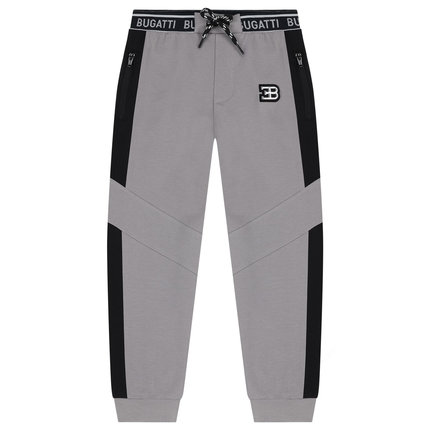 Boys Grey Logo Joggers, 1, hi-res